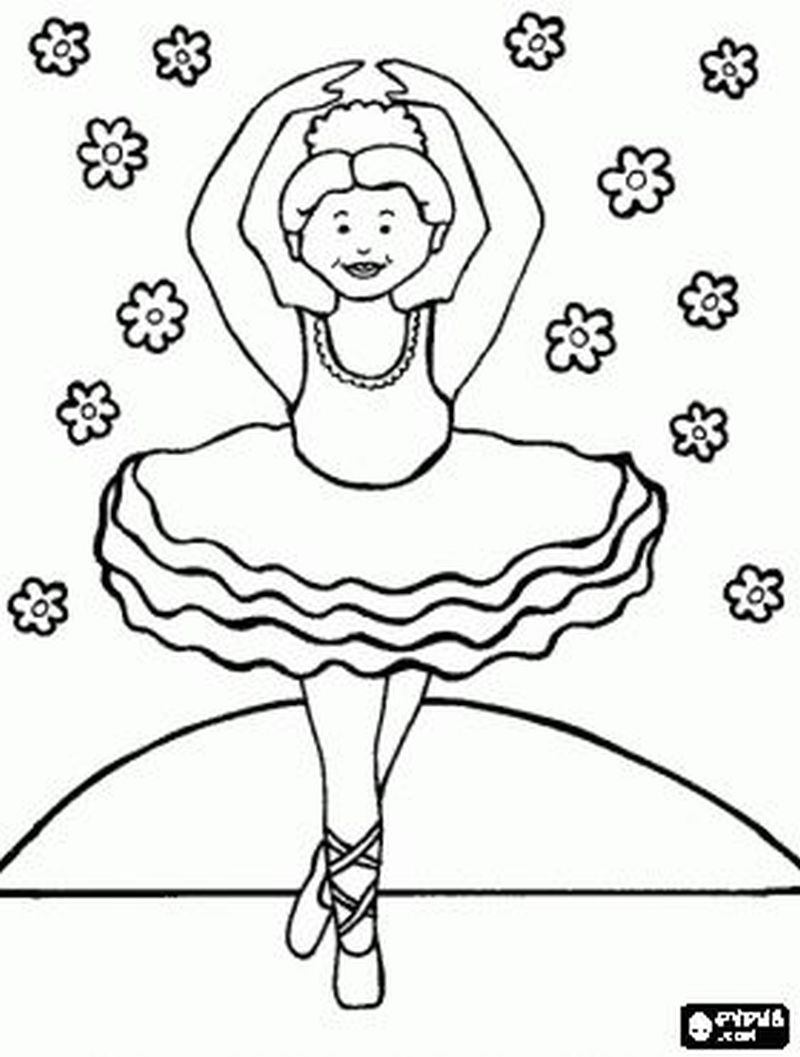 dance positions coloring pages - photo #18