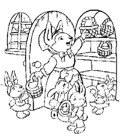easter 2013 coloring page